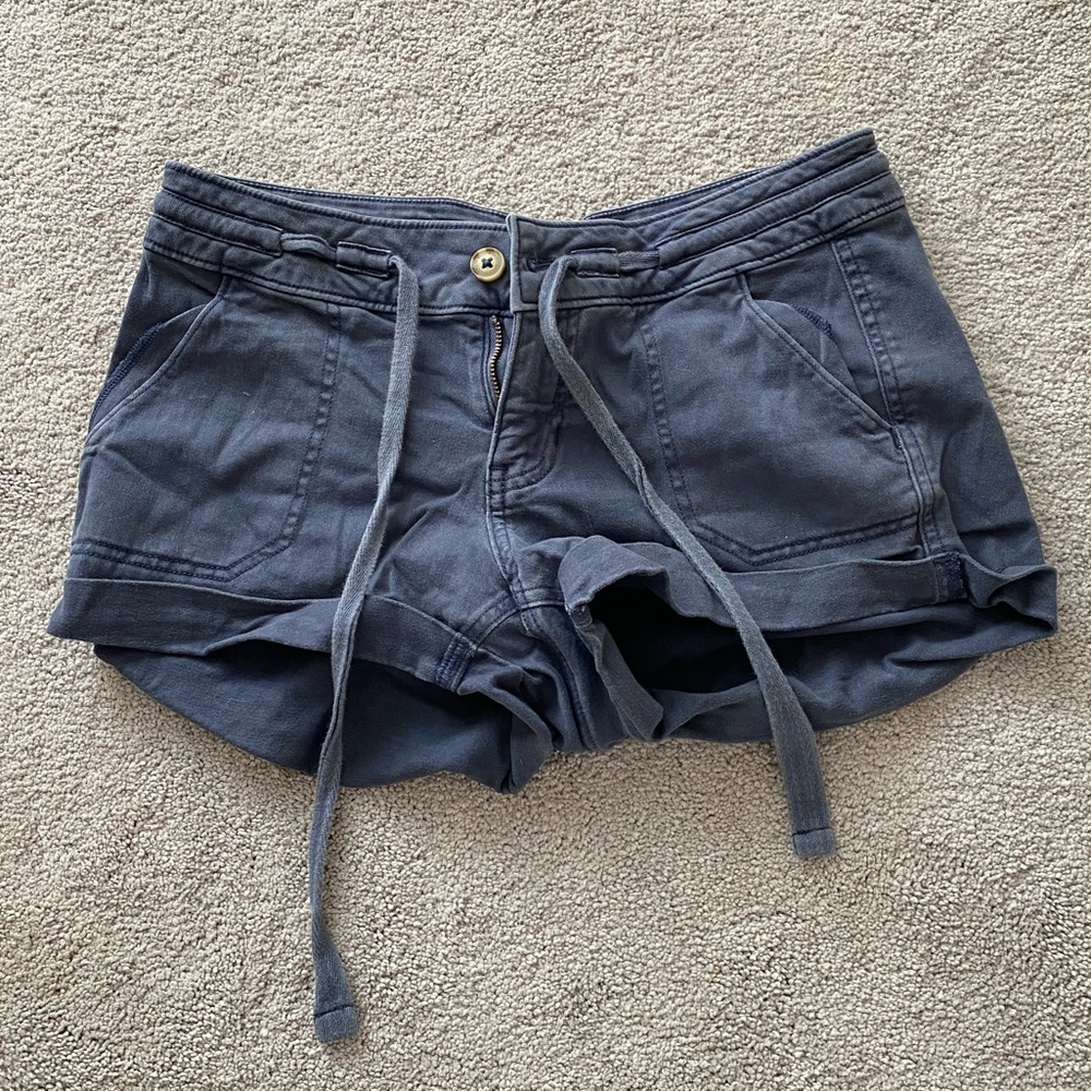 Navy Hollister shorts